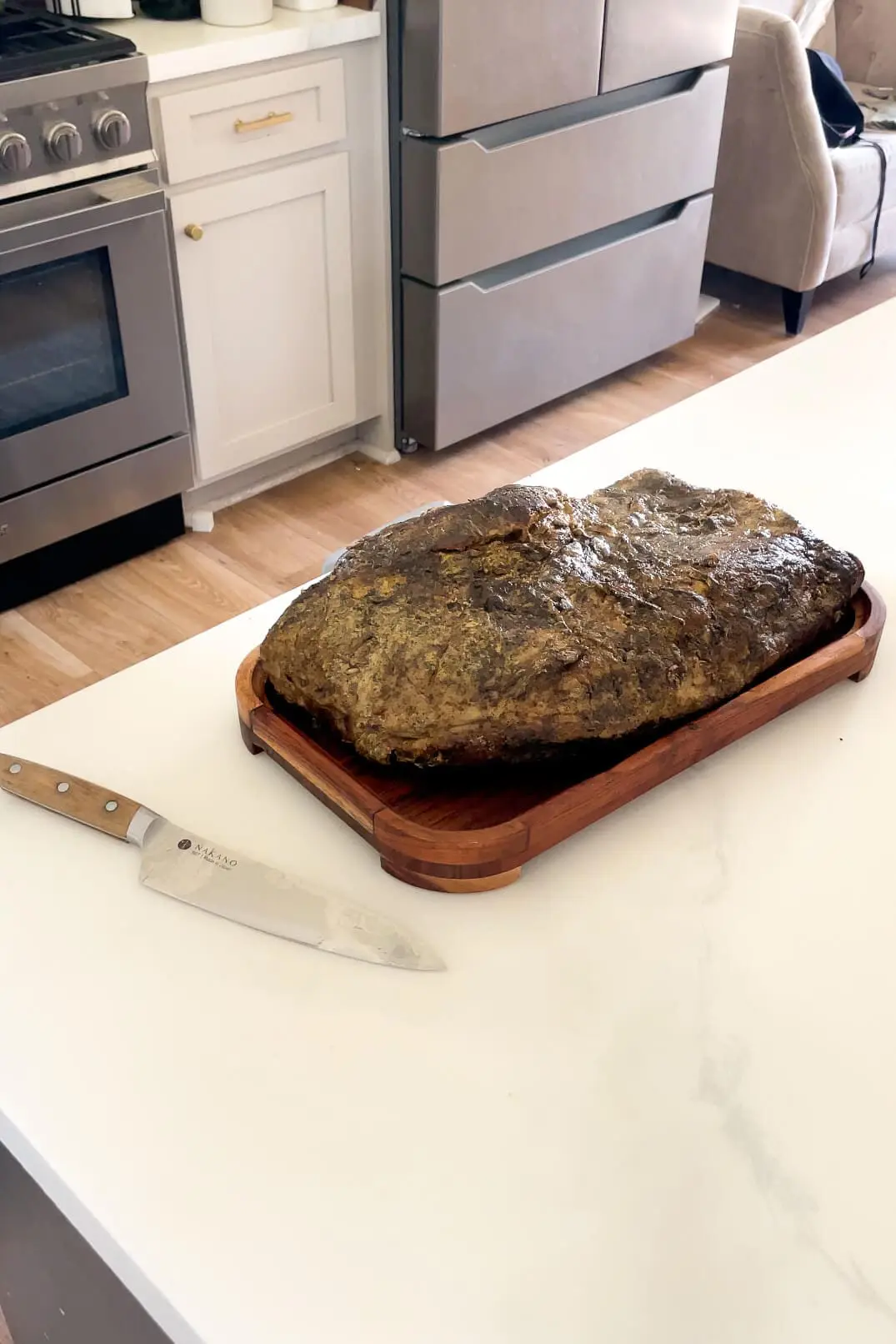 Easy and delicious smoked brisket recipe.